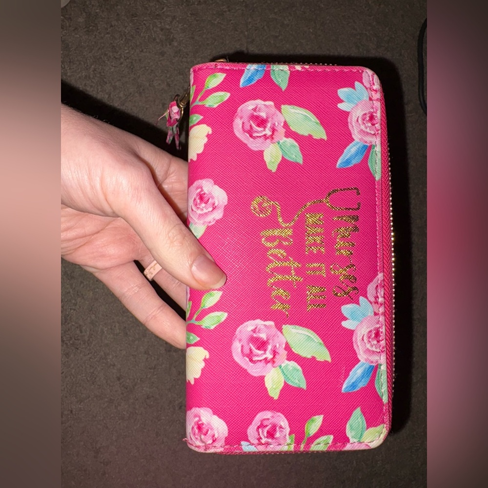 Nurse simply southern Pink Wallet